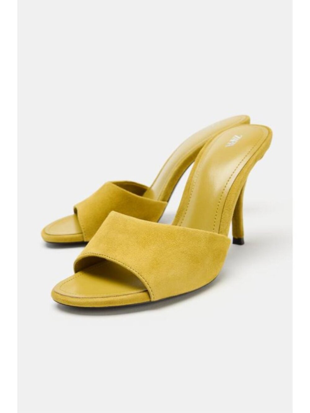 ZARA SUEDE HEELED SANDALS 3320/810/500